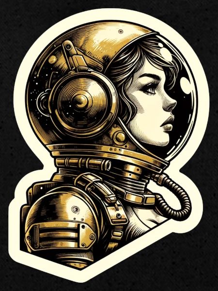 Fille de l’espace