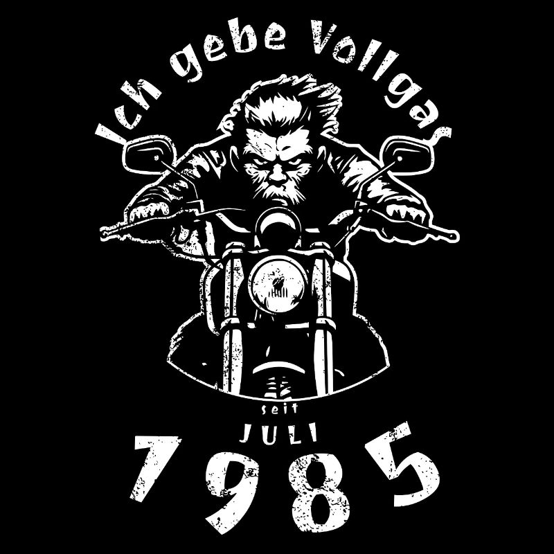 40th birthday I've been going full throttle since 07/1985