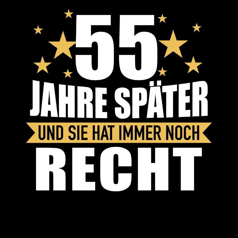 55 Hochzeitstag Jahrestag Ehemann Ehefrau