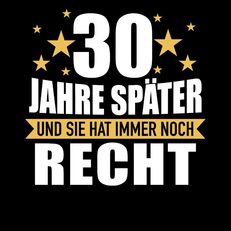 30 Hochzeitstag Jahrestag Ehemann Ehefrau