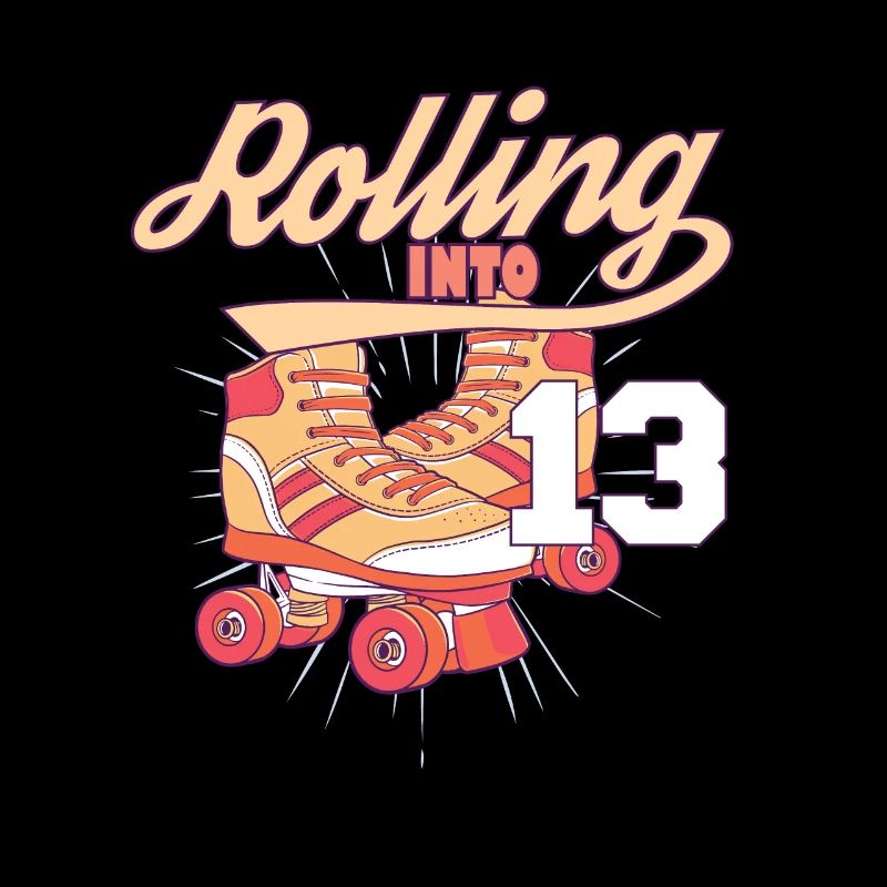 Rolling Into 13 Roller Skating Birthday Party