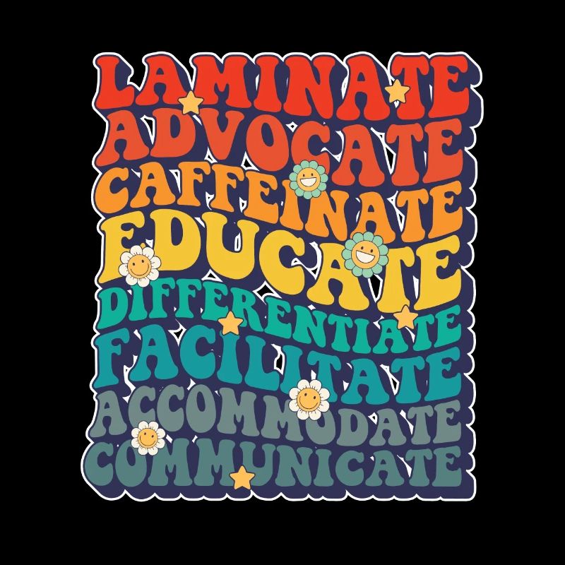 Laminate Collaborate Enseignant SPED Autisme