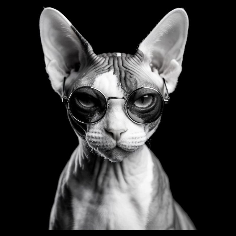 Sphynx peu impressionné