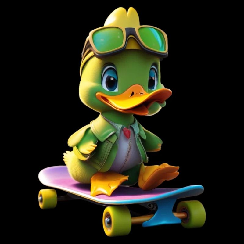 Skating Duck 2