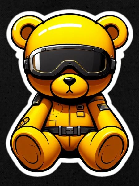 Yellow bear