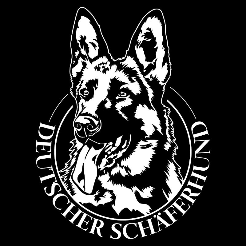 German Shepherd Dogs Portrait Dog Wilsigns