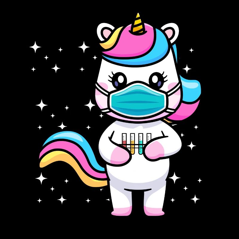 Chemie einhorn geschenkidee