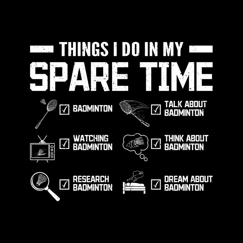 Ce que je fais dans mon jeu de badminton