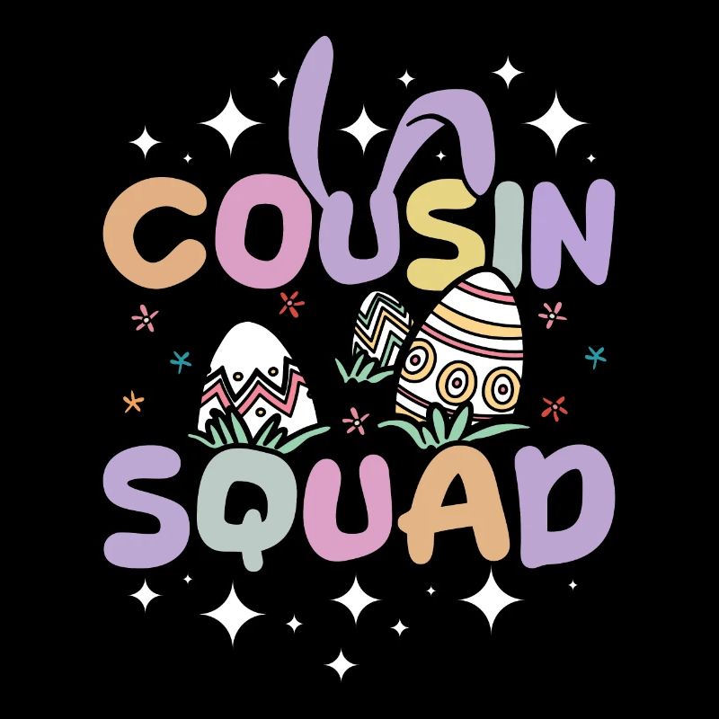 Easter Bunnies Cousin Bunny squad
