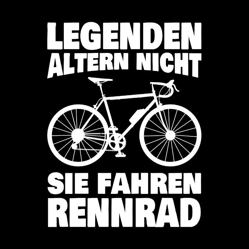 Legends don't age, they ride road bikes