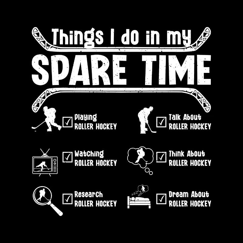 Things I do in my spare time playing Roller hockey
