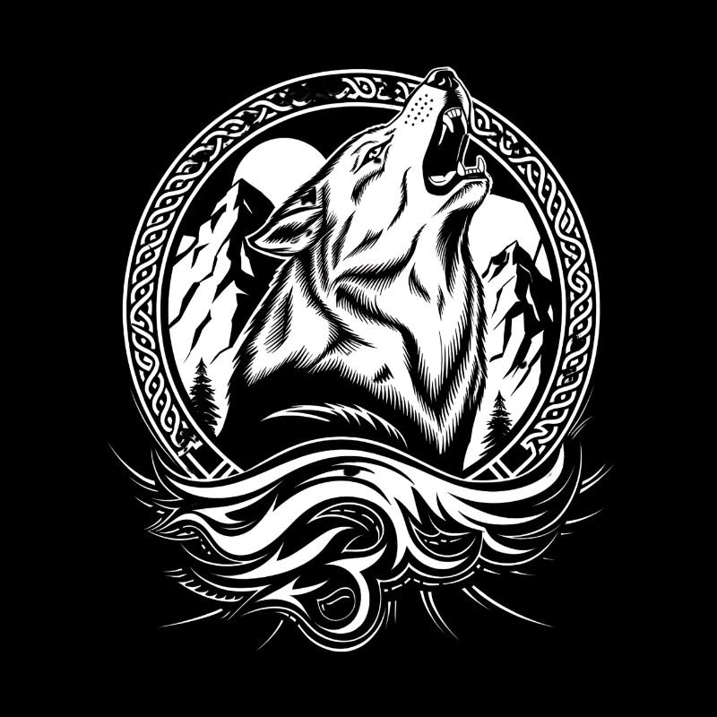 Wikinger-Wolf
