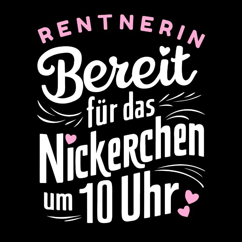 Rentnerin-Nickerchen Ruhestand Abschiedsgeschenk
