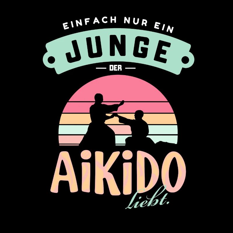 Aikido-Junge Liebe Kampfkunst Fanartikel Deko