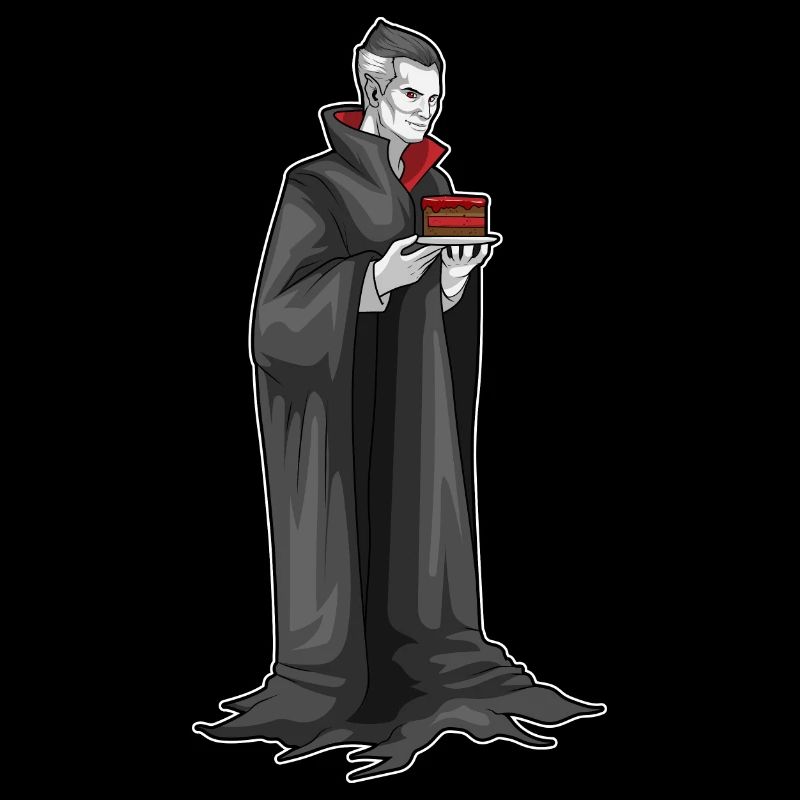 Vampir Halloween Kuchen
