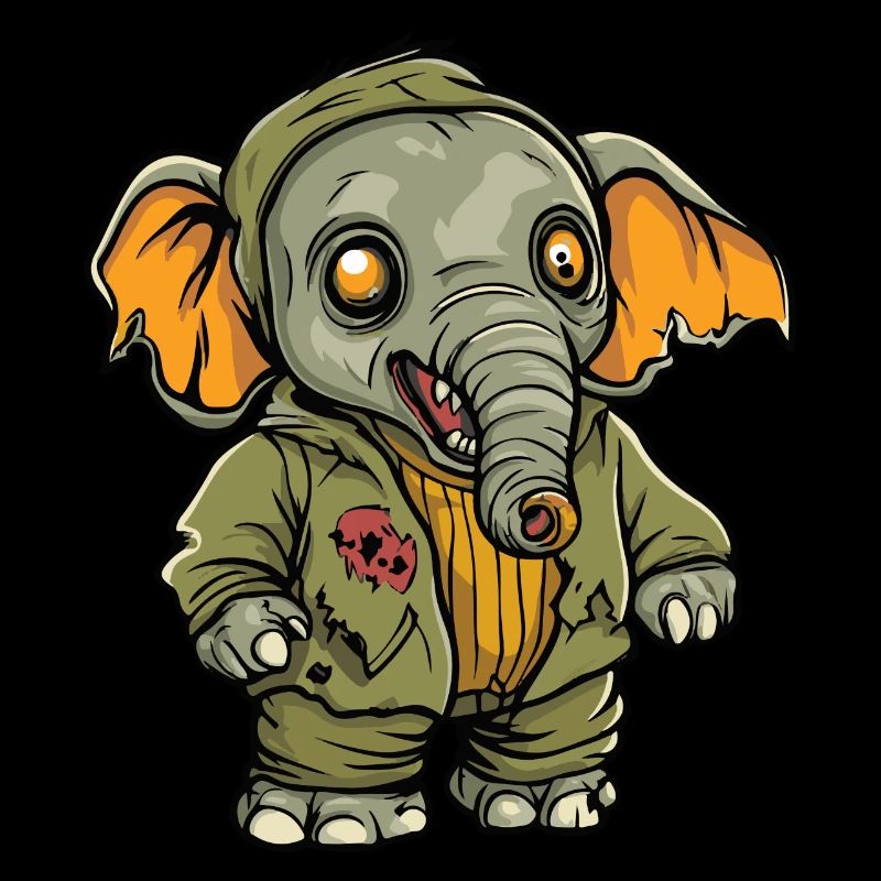 Mammoth Halloween Zombie