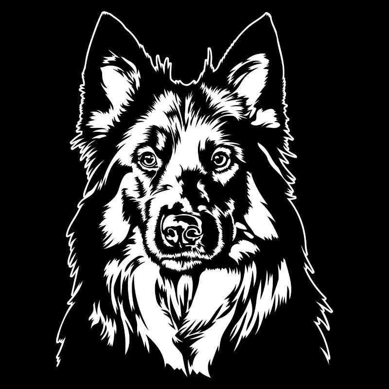 Bohemian Shepherd Portrait German Shepherd Wilsigns