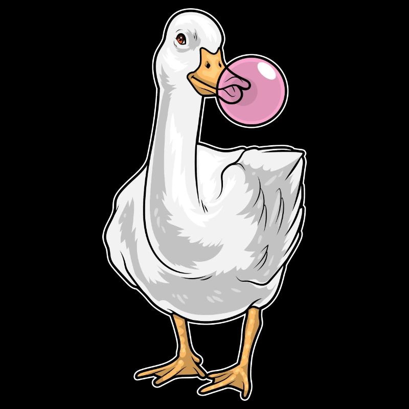 Chewing-gum de canard