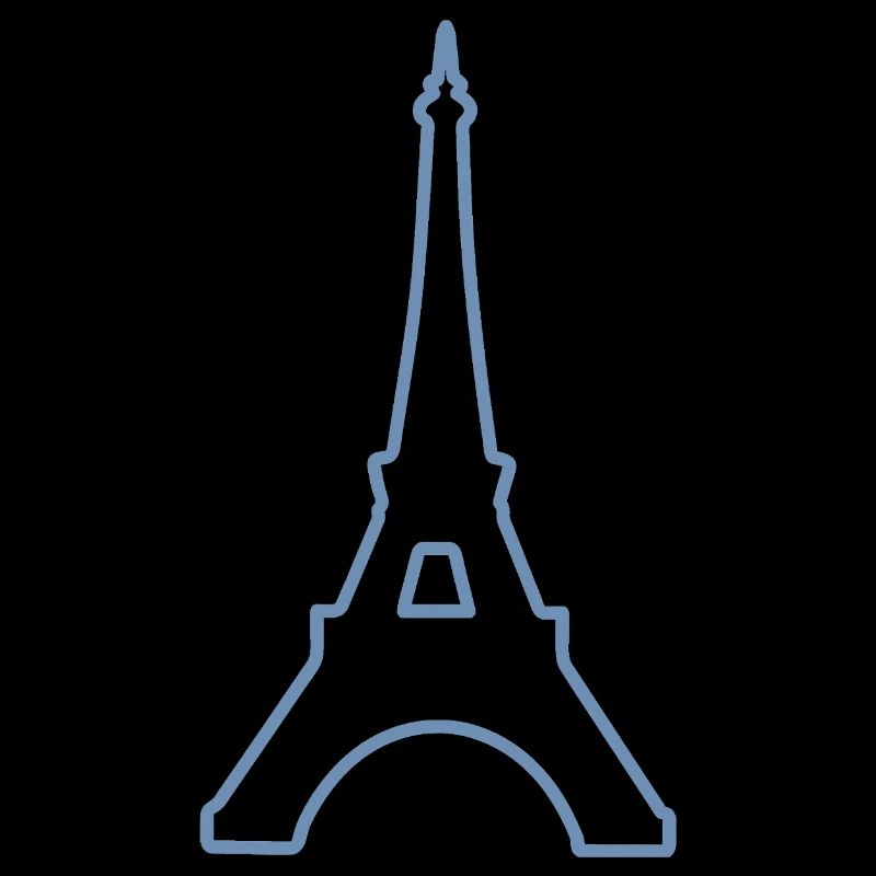 Tour Eiffel Paris monument minimaliste