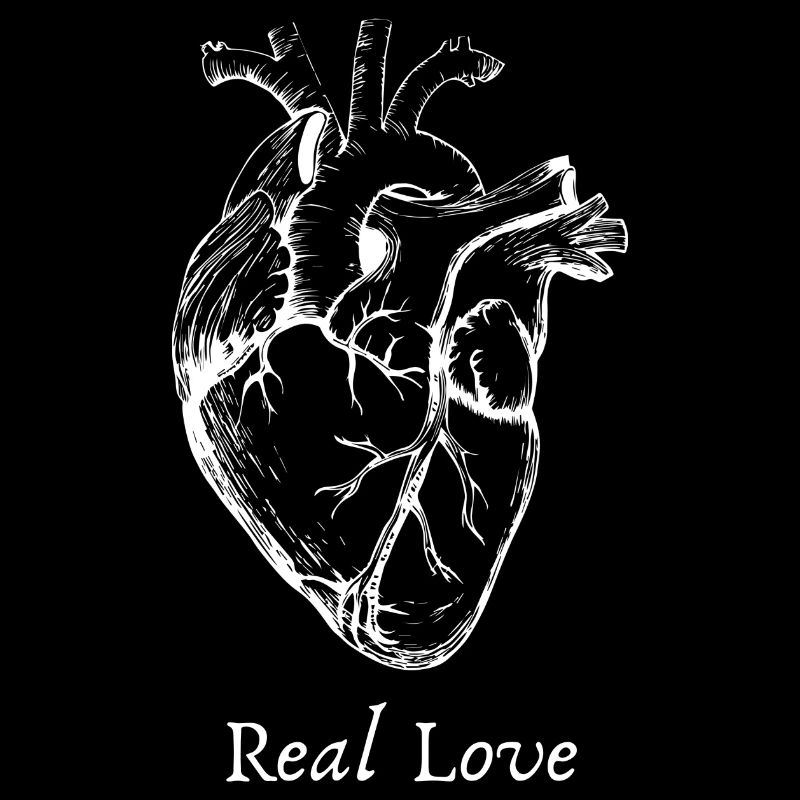 Anatomisches Herz oder die Realität der Liebe