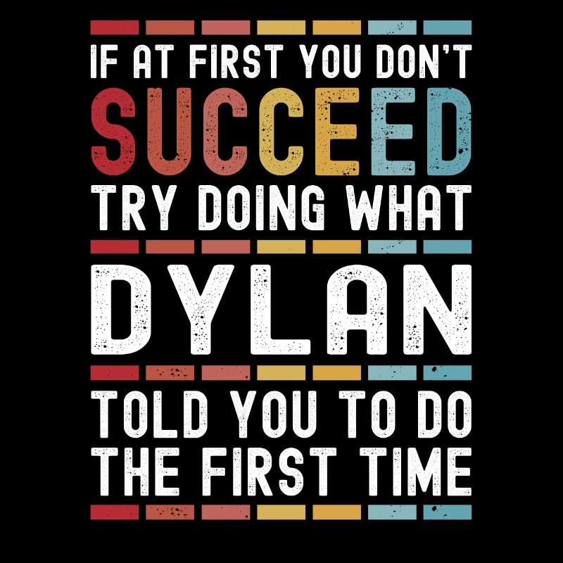 Dylan Name Personalized Funny Birthday Christmas