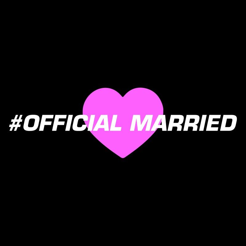 Married Wedding Heart