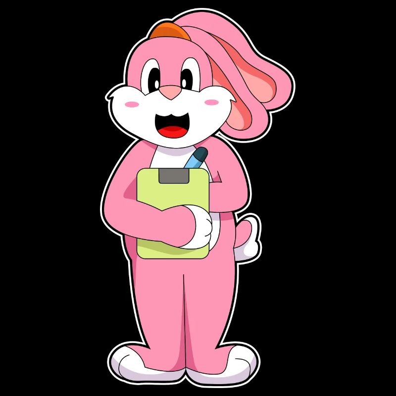 Rabbit Secretary Notepad