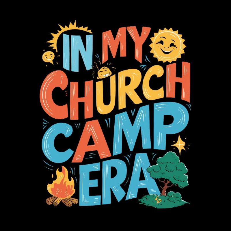 À l’époque de mon camp d’église VBS, Bible Camp Fun