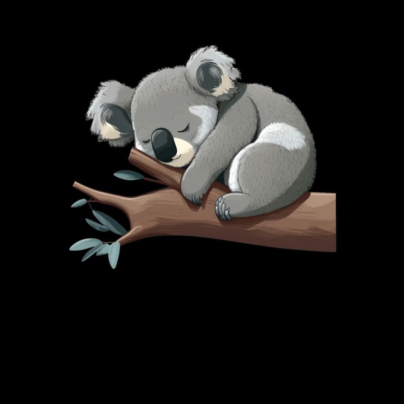 Koala ours Koala endormi. Idéal pour dormir.