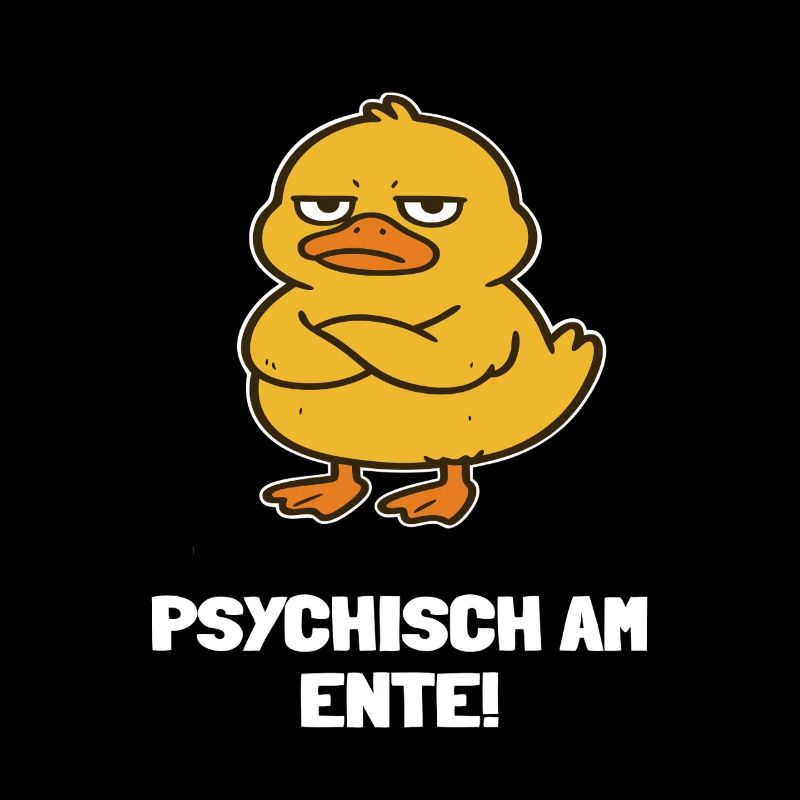 Duck funny - Psychic on the duck!