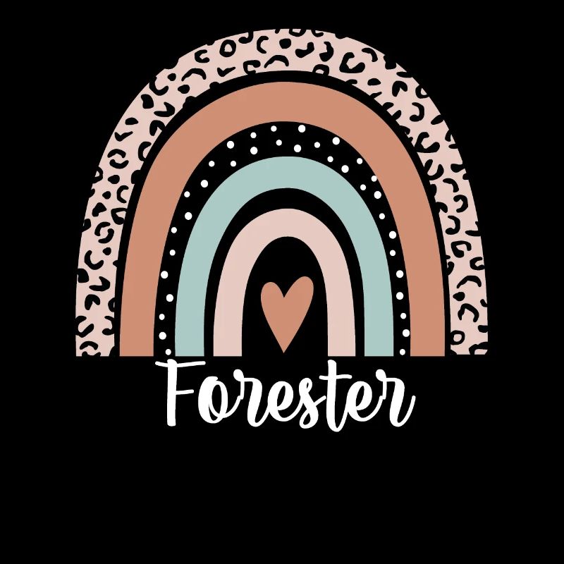 Forester Rainbow Leopard Funny Forester