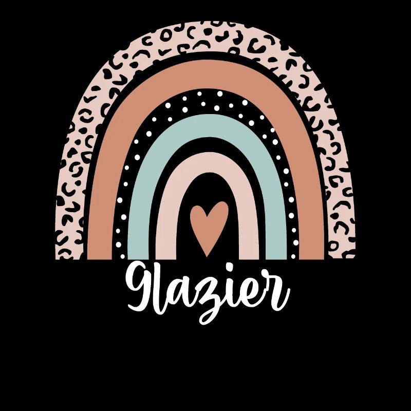 Glaser Regenbogen Leopard Lustiger Glaser Wertschätzung