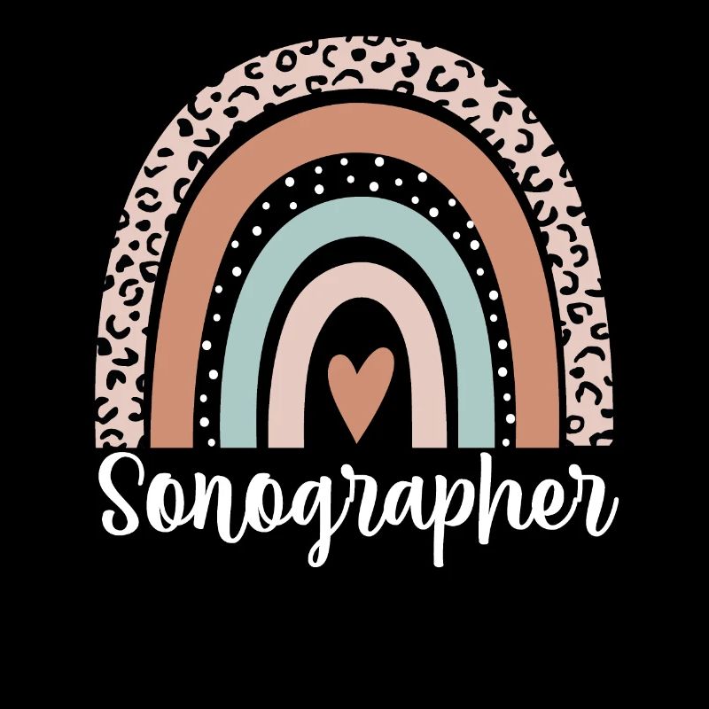 Échographiste Rainbow Leopard Échographiste drôle