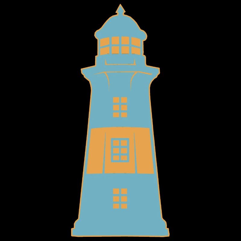 Phare sur la côte maritime