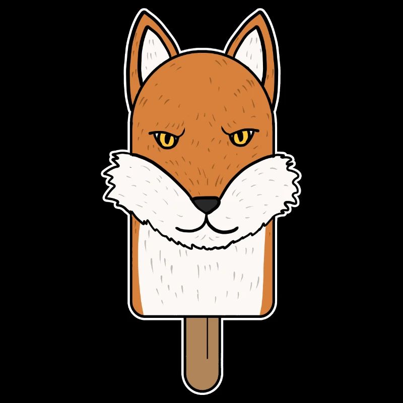 Fox Head Popsicle