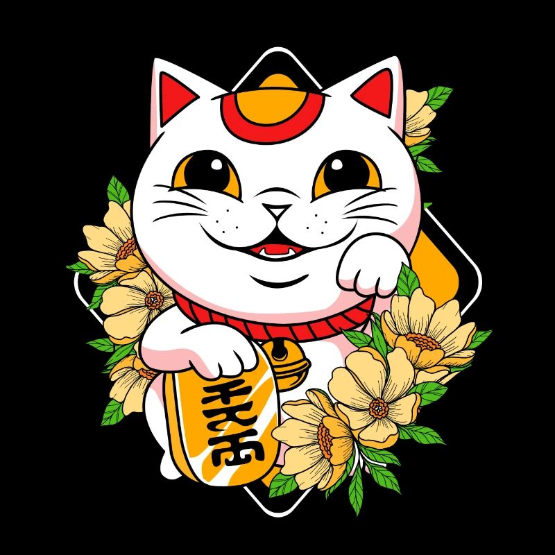 Maneki Neko Japan Glücksbringer