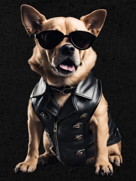 Chien cool