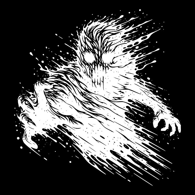 Wild Zombie Halloween Monster Ghost