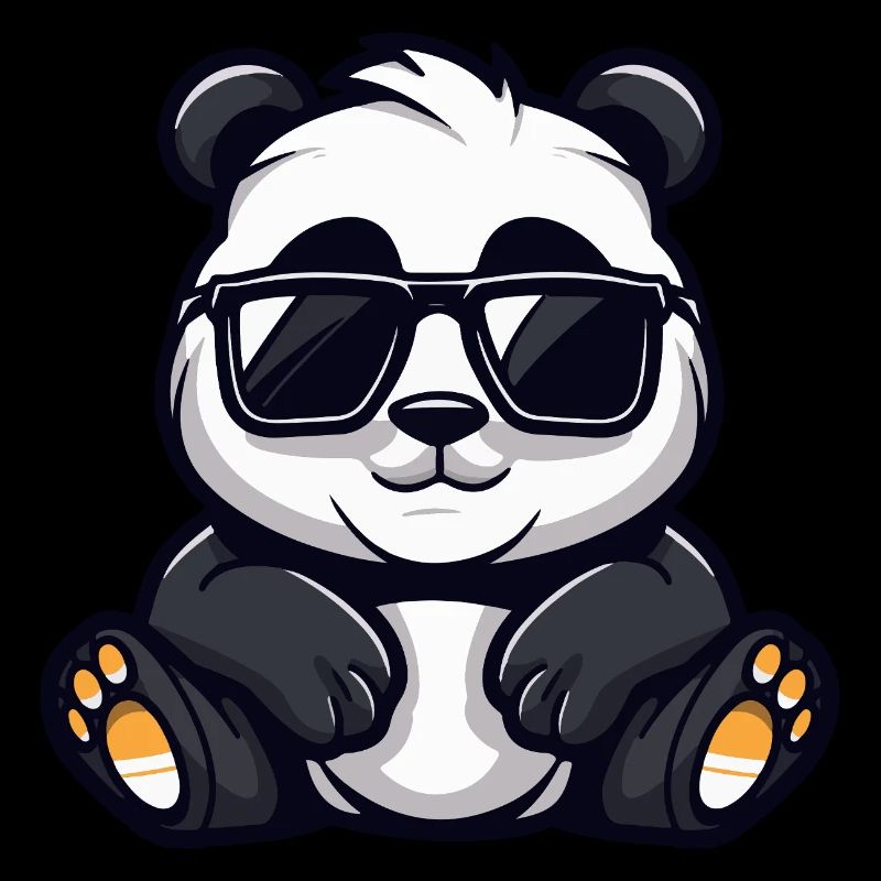 Panda Cool Animal