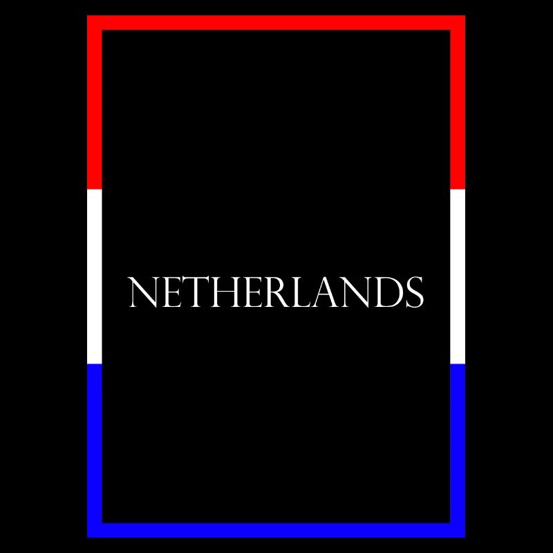 Netherlands - Statement lettering with flag