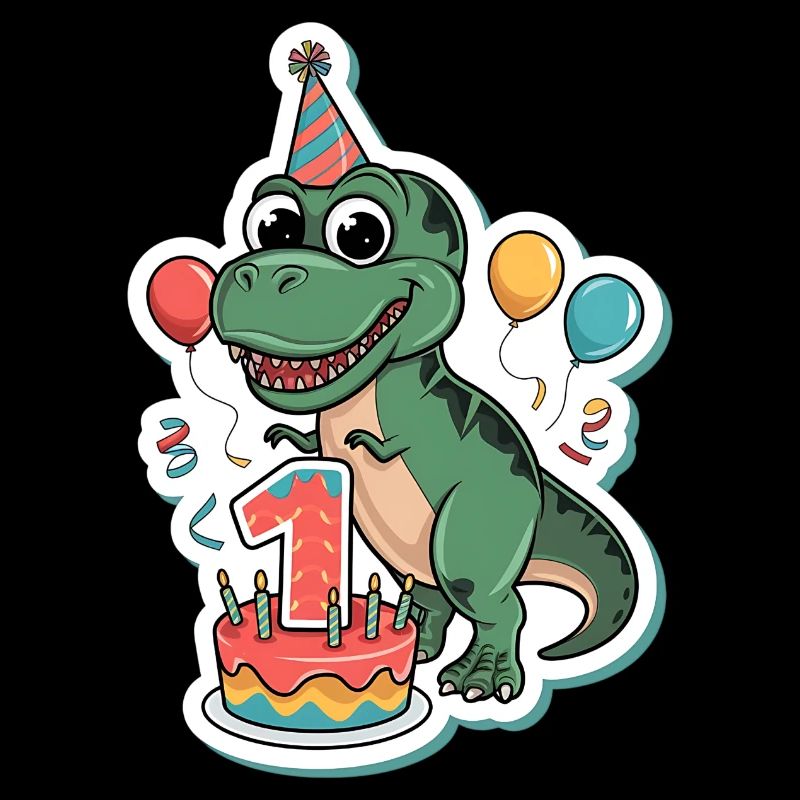 T-Rex Dinosaur Kids Tshirt
