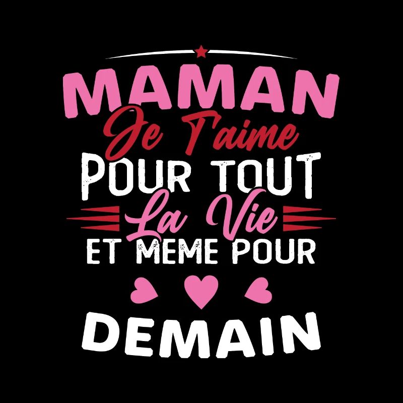Maman je t'aime Mère Bébé Naissance Amour