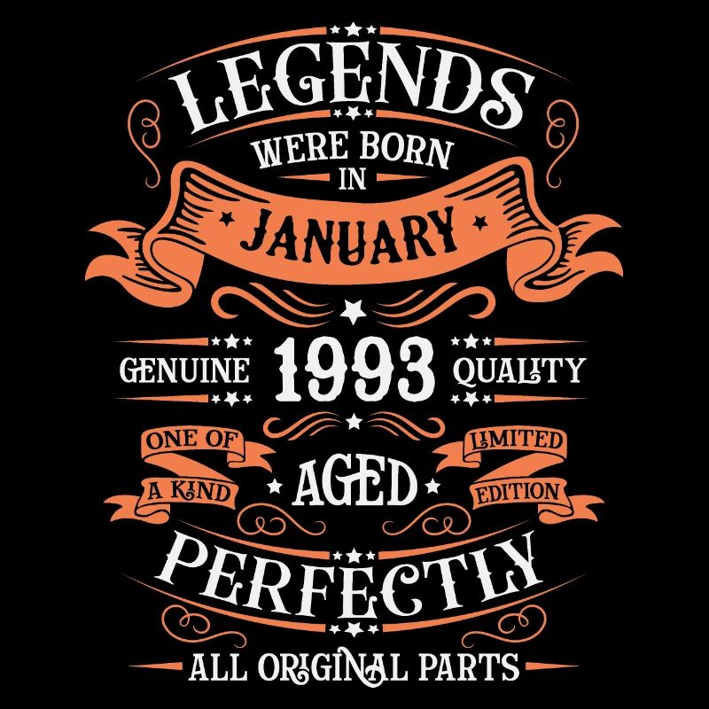 Die Legenden wurden im Januar 1993 geboren Geschenk