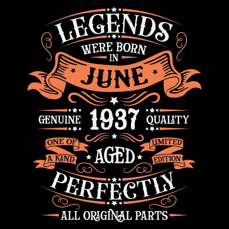 Juni 1937 Geburtstag Mann