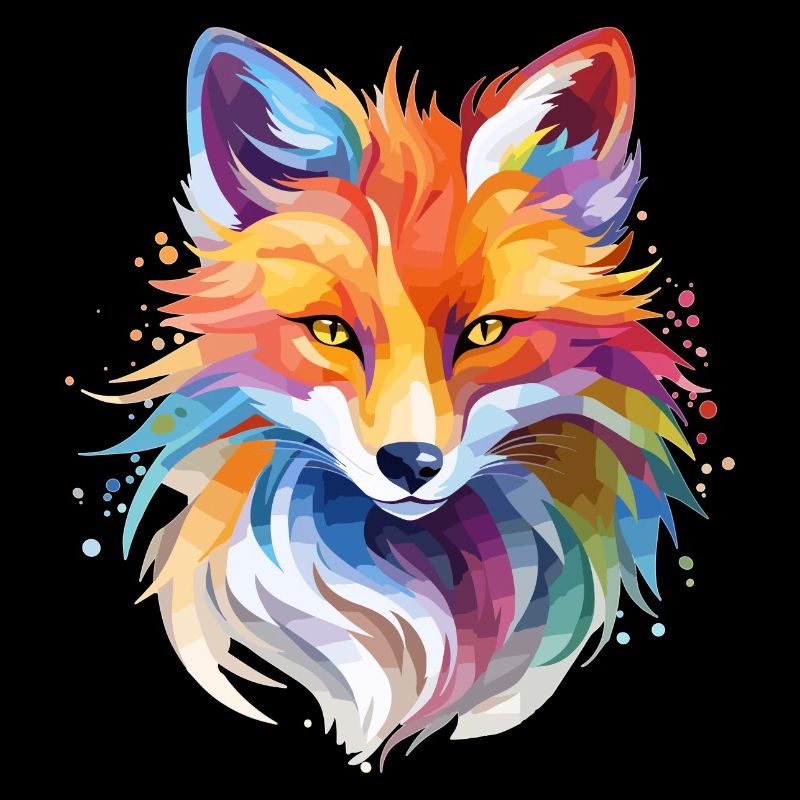 Design de renard cool