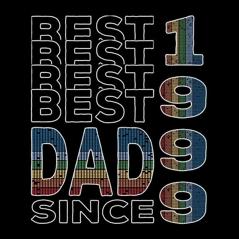Bester Papa der Welt seit 1999 Vatertag