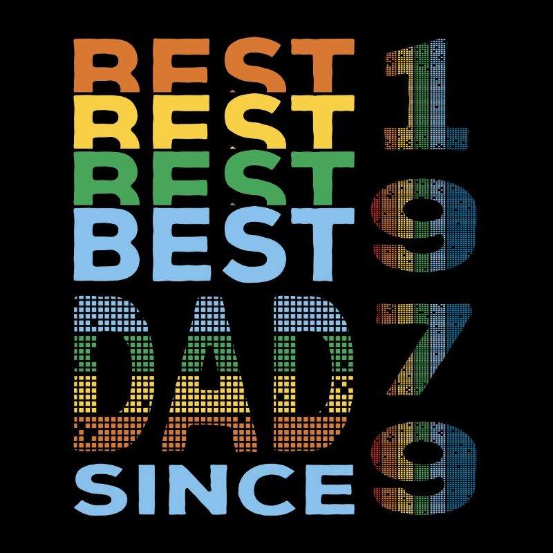 Bester Papa der Welt seit 1979 Vatertag Geburtstag