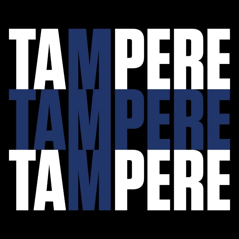 Tampere Finlande Drapeau