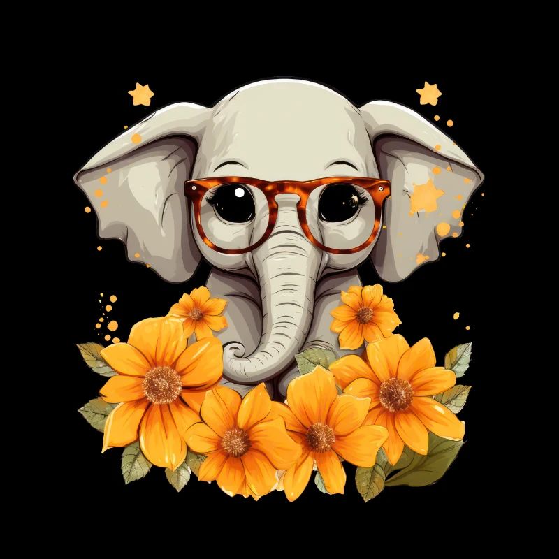 elefant sonnenblume