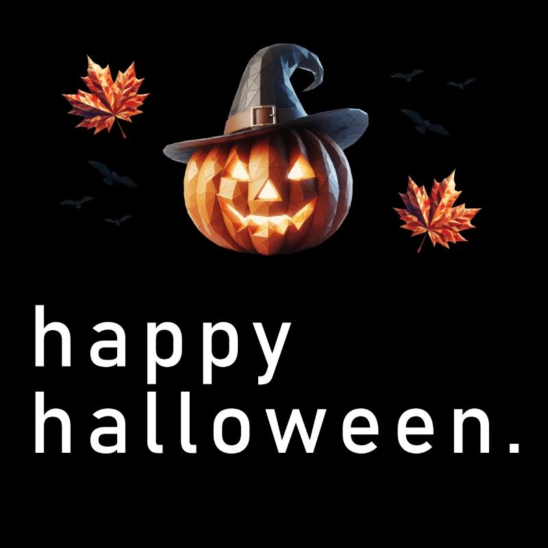 Joyeux Halloween Polygone